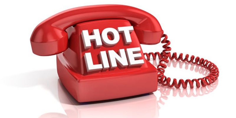 Liên hệ trực tiếp qua số hotline để xử lý nhanh chóng vấn đề 